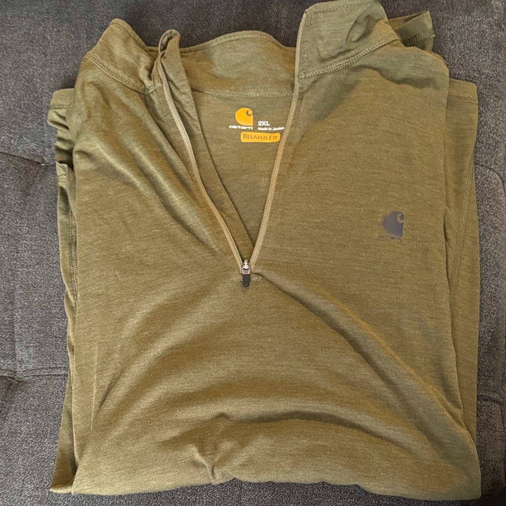 Carhartt Men's Olive Green long sleeve